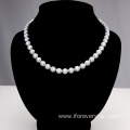 Custom 18"-24" length cubic zirconia tennis chain
